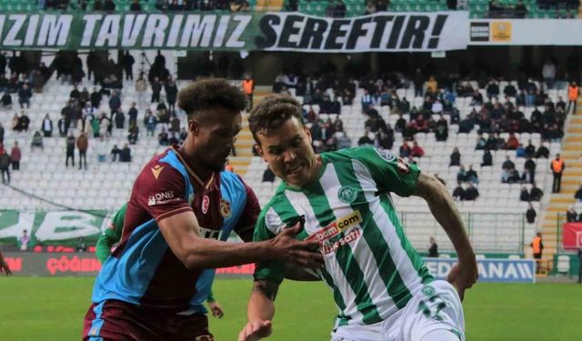 Konyaspor ile Trabzonspor 46. randevuda