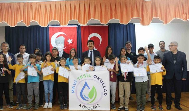 Köyceğiz’de öğrenciler hamlelerini doğa için yaptı