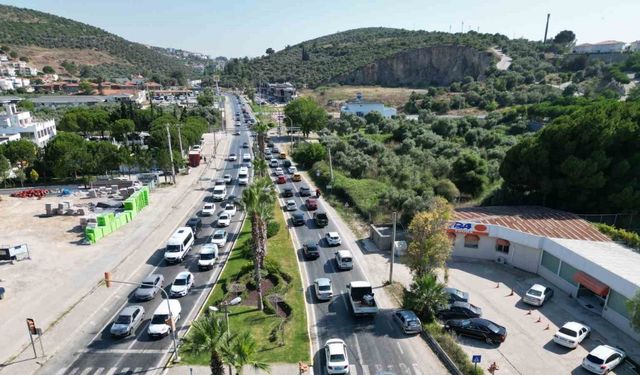 Kuşadası’na tatilci akını