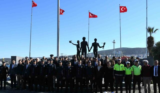 Kuşadası’nda Türk Polis Teşkilatı’nın 179’uncu kuruluş yıl dönümü kutlandı