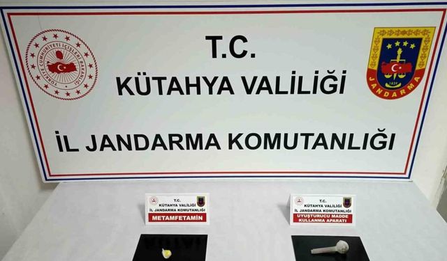 Kütahya’da üzerinde uyuşturucu ile yakalanan şahıs tutuklandı