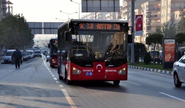 Manisa’da 23 Nisan’da ulaşım ücretsiz