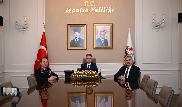 Manisa’da Asayiş ve Güvenlik Değerlendirme Toplantısı yapıldı