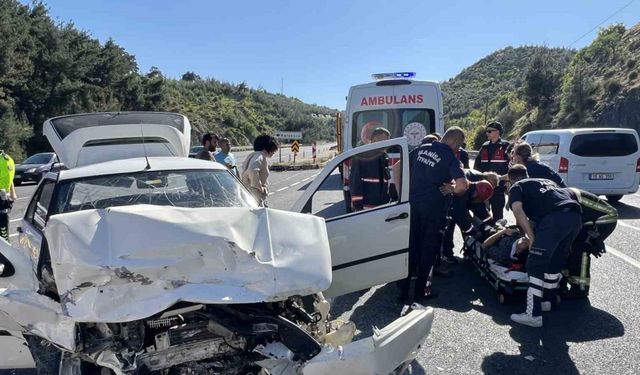 Manisa’da trafik kazası: 3 yaralı