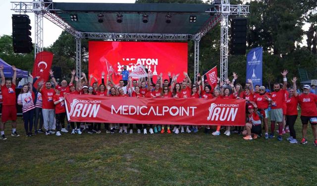 Medical Point Run sporcuları çocuklar için koştu