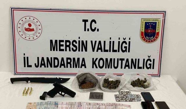 Mersin’de uyuşturucu operasyonu, 2 kişi tutuklandı