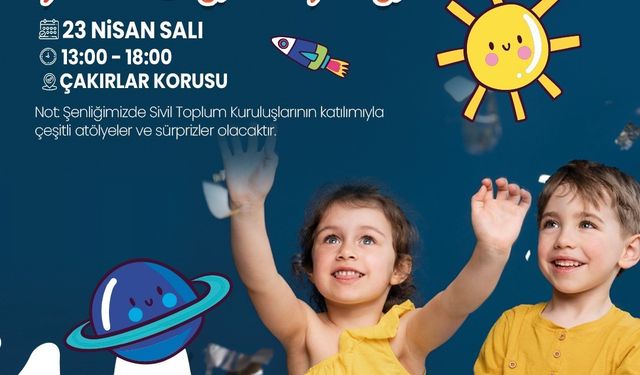 Minikler ’23 Nisan’ı Çakırlar Korusu’nda kutlayacak