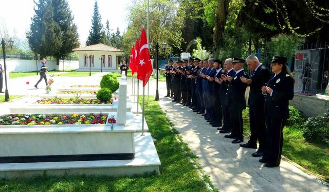 Muğla Emniyeti tşehitleri unutmadı