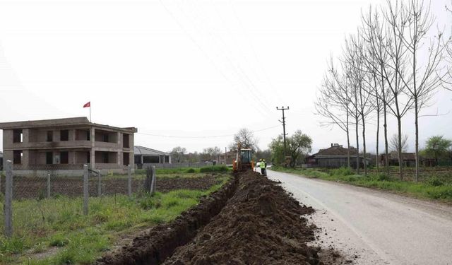 O mahallenin yenilenen alt yapısında 12 bin 250 metrelik bölüm tamamlandı