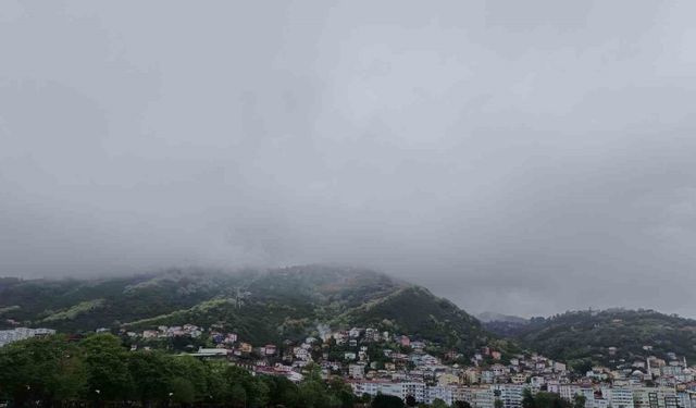 Ordu için sağanak uyarısı