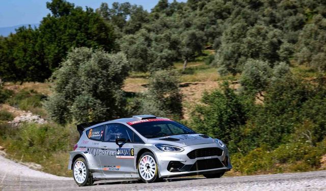 Rally Bodrum’da yarışlar nefes kesti