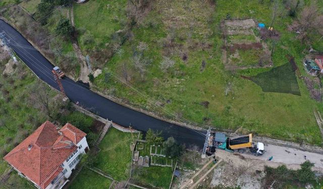 Sakin Şehir Perşembe’de sıcak asfalt çalışması