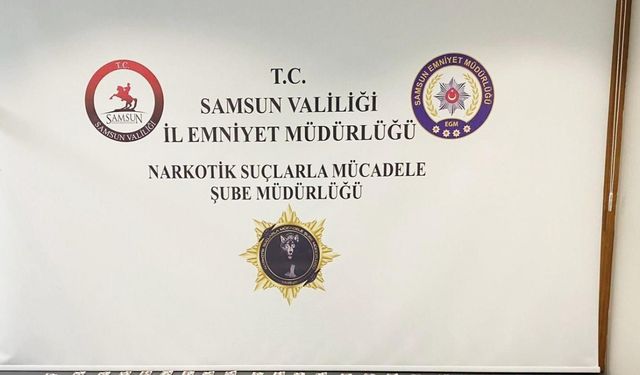 Samsun’da 1833 adet sentetik ecza ele geçirildi