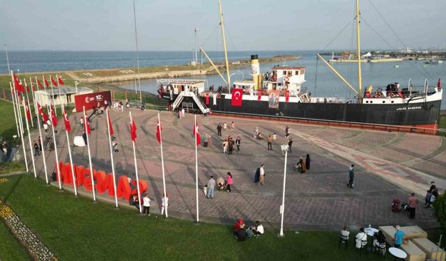 Samsun’da bayram tatilinde müzelere yoğun ilgi