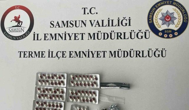 Samsun’da çok sayıda uyuşturucu madde ele geçirildi