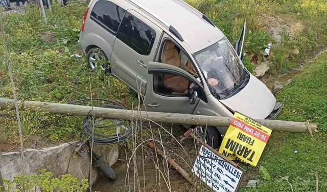 Samsun’da trafik kazası: 1"i polis 6 yaralı