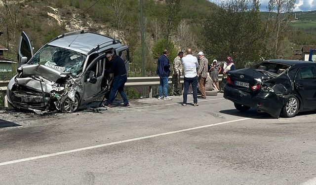 Samsun’da trafik kazası: 5 yaralı