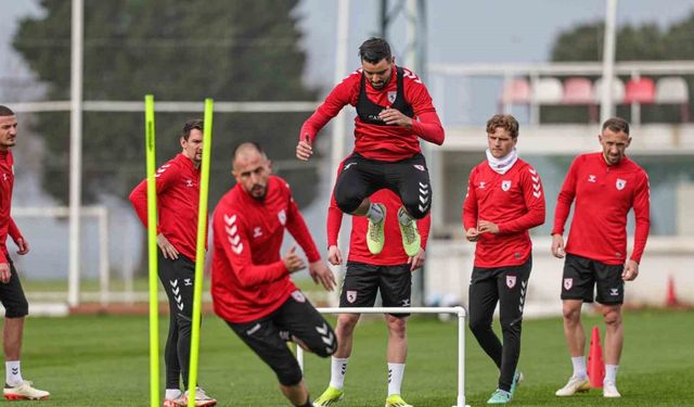 Samsunspor, Beşiktaş maçının hazırlıklarına başladı