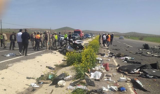 Şanlıurfa’da trafik kazası: Çok sayıda ölü ve yaralılar var