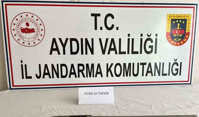 Silah sesleri ruhsatsız tüfeği yakalattı