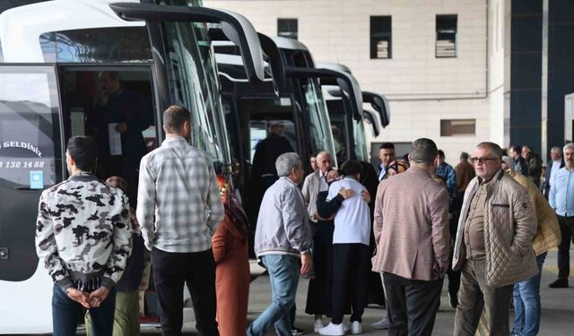 Tatil dönüşü Elazığ otogarında yoğunluk