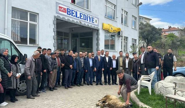 Tavşanlı’nın Balıköy beldesinde devir teslim töreni