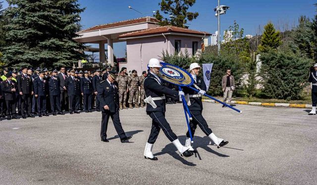 Tokat’ta Türk Polis Teşkilatı’nın 179. kuruluş yıl dönümü için çelenk sunma töreni düzenlendi