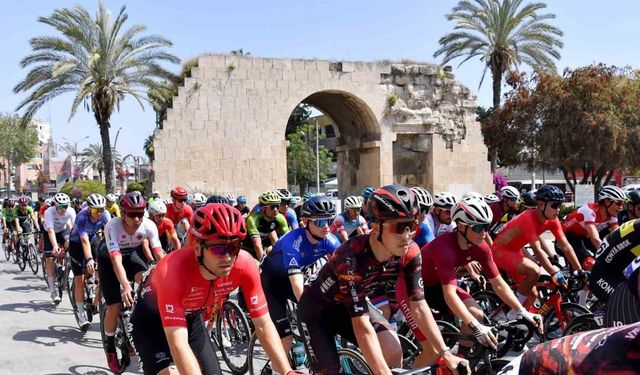 Tour of Mersin Uluslararası Bisiklet Turu’nun üçüncü etabı tamamlandı