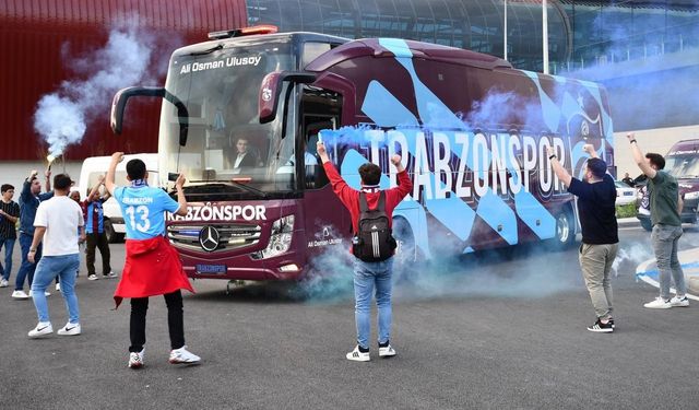 Trabzonspor, Kayseri’ye geldi