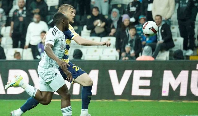 Trendyol Süper Lig: Beşiktaş: 1 - MKE Ankaragücü: 0 (İlk yarı)