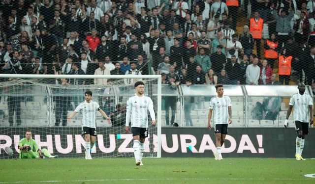 Trendyol Süper Lig: Beşiktaş: 1 - Samsunspor: 1 (Maç sonucu)