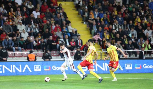 Trendyol Süper Lig: Kayserispor: 1 - Trabzonspor: 2 (Maç sonucu)