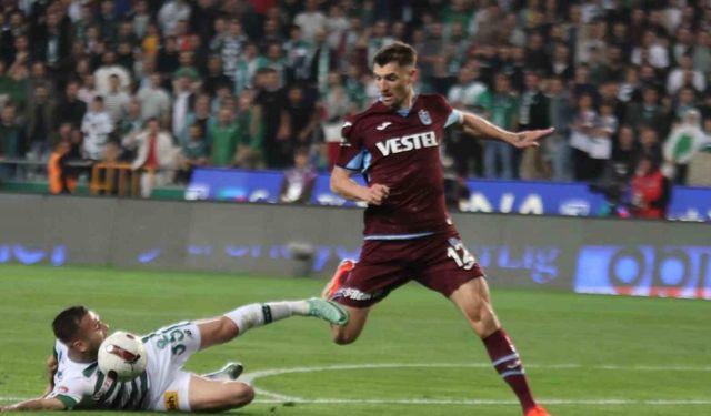 Trendyol Süper Lig: Konyaspor: 1 - Trabzonspor: 3 (Maç sonucu)