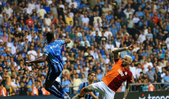 Trendyol Süper Lig: Y. Adana Demirspor: 0 - Galatasaray: 0 (İlk yarı)