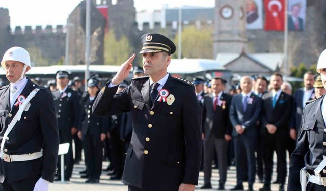 Türk Polis Teşkilatı’nın 179. yaşı Kayseri’de kutlanıyor