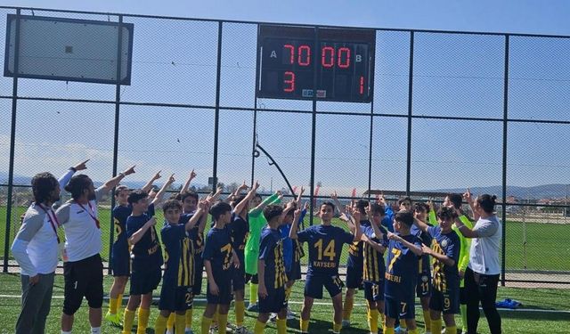 U14 Türkiye Futbol Şampiyonası; Talasgücü Belediyespor şampiyon