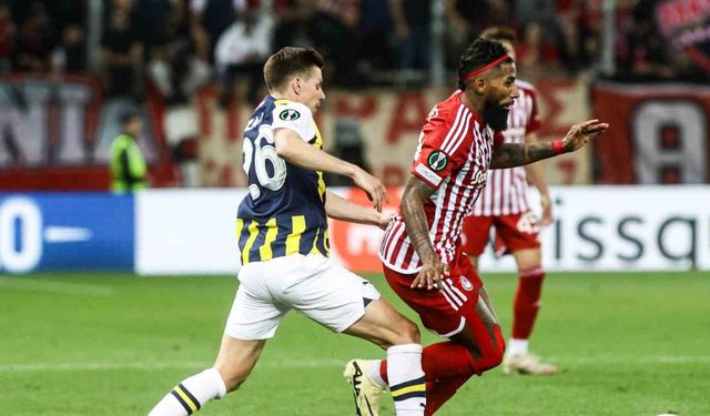 UEFA Avrupa Konferans Ligi: Olympiakos: 3 - Fenerbahçe: 2 (Maç sonucu)