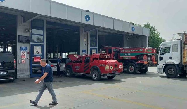 Yangın sezonu öncesi araçların bakım onarımları tamamlandı