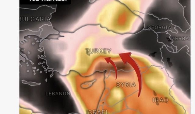 Suriye Üzerinden Gelen Yeni Toz Bulutu Tehdidi