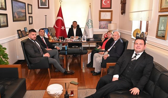 Başkonsolos Pinter'den, Süleymanpaşa Belediye Başkanı Nallar’a ziyaret