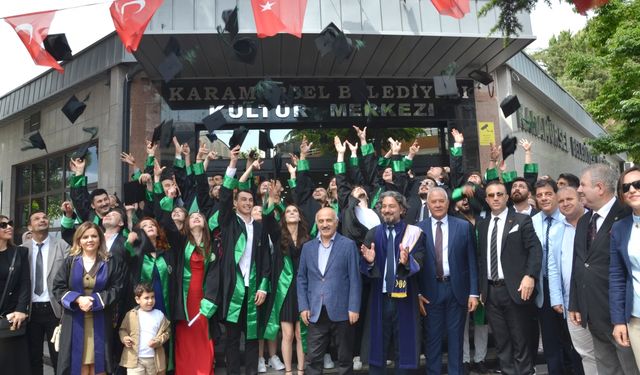 KOÜ Denizcilik Fakültesi'nde mezuniyet heyecanı yaşandı