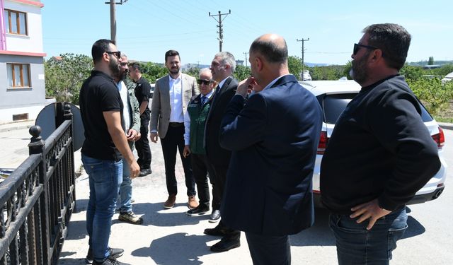 Lapseki'deki Çınarlı Dere'nin beton çalışmalarının bayramdan önce bitirilmesi planlanıyor