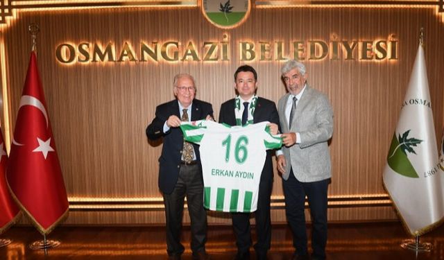 Başkan Aydın: “Bursaspor eski günlerine kavuşacak”