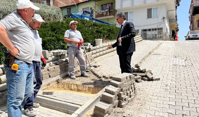 Bursa Gemlik'te ulaşıma merdiven kolaylığı