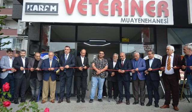 Bursa’da Karam Veteriner Muayenehanesi hizmete açıldı