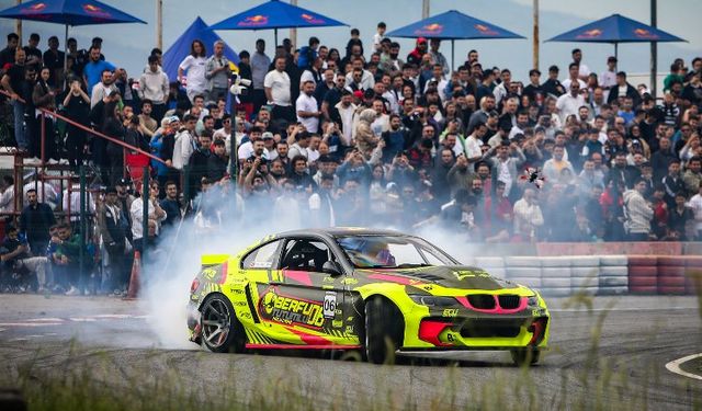 Drift sezonu Körfez'de açıldı