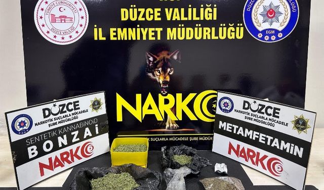 Düzce'de zehir tacirlerine ağır darbe