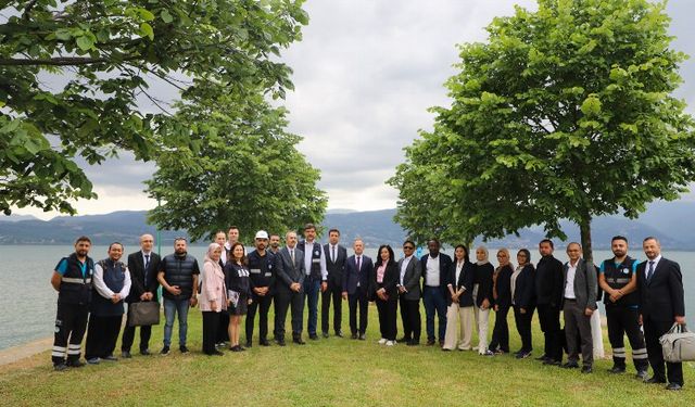 Endonezyalı heyet Sakarya'nın dönüşümüne hayran kaldı