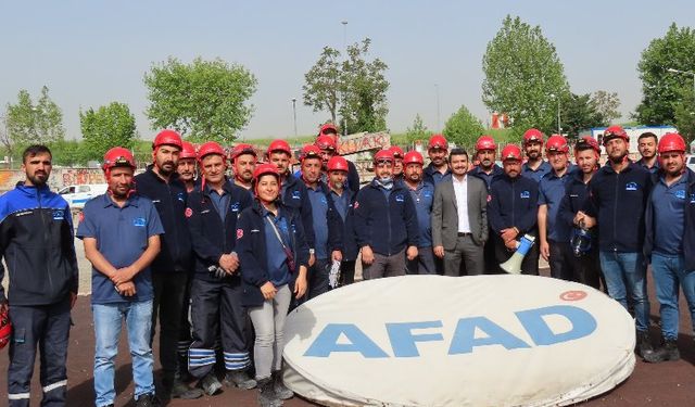 Fırat EDAŞ çalışanlarına AFAD iş birliği ile arama kurtarma eğitimi