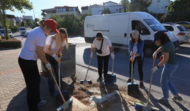 Güzelbahçe'de personelden örnek dayanışma